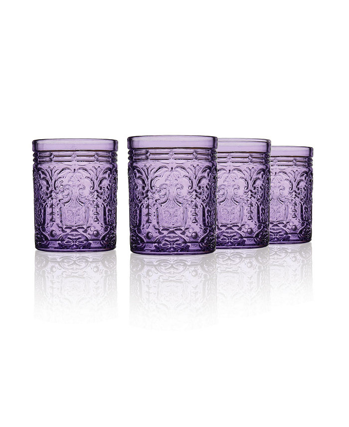 Godinger Jax Double Old-Fashioned Glasses Set of 4