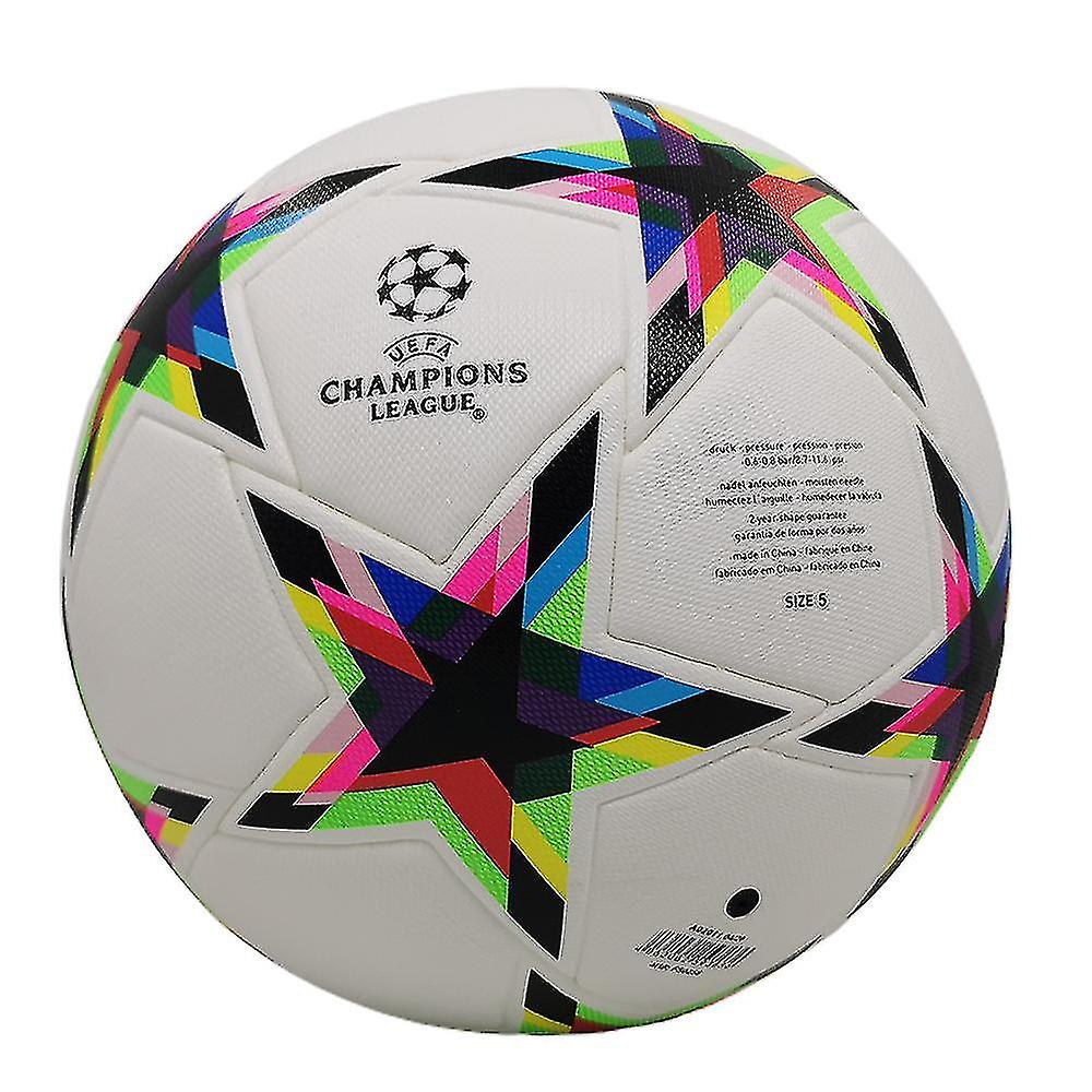 World Cup 2023 Football Ball Champions League Stars Pattern Soccer Training Ball Size 5