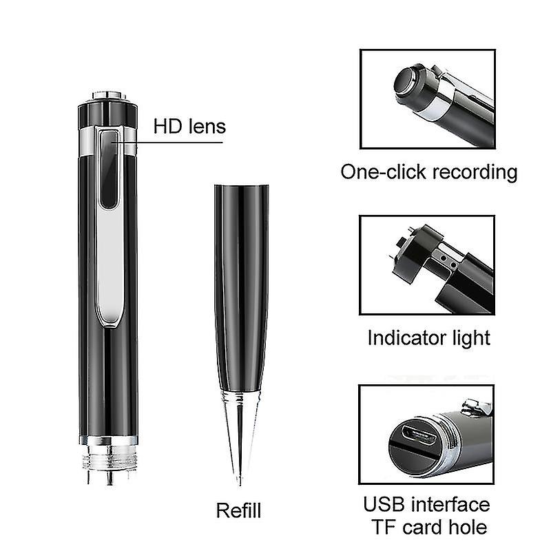 32gb Hd 1080p Mini Spy Camera Pen Secret Hidden Camera