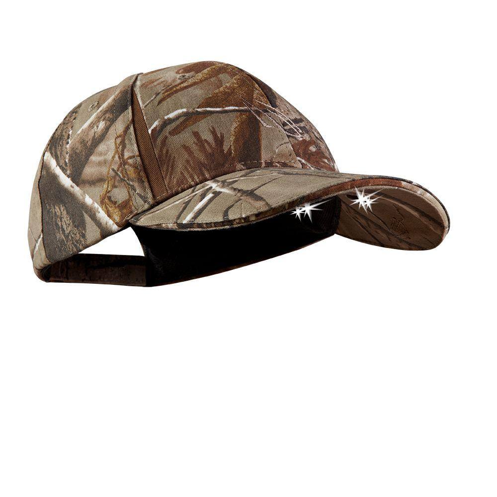 Panther Vision PowerCap CAMO LED Hat 2510 Ultra-Bright Hands Free Lighted Battery Powered Headlamp Real Tree Xtra Structured CUB4-281237