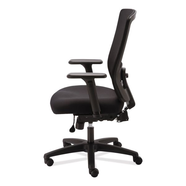 Alera Envy Series Mesh High-Back Multifunction Chair， Supports Up to 250 lb， 16.88