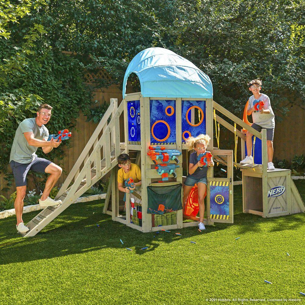 KidKraft NERF Command Base Swing SetPlayset F29295HD