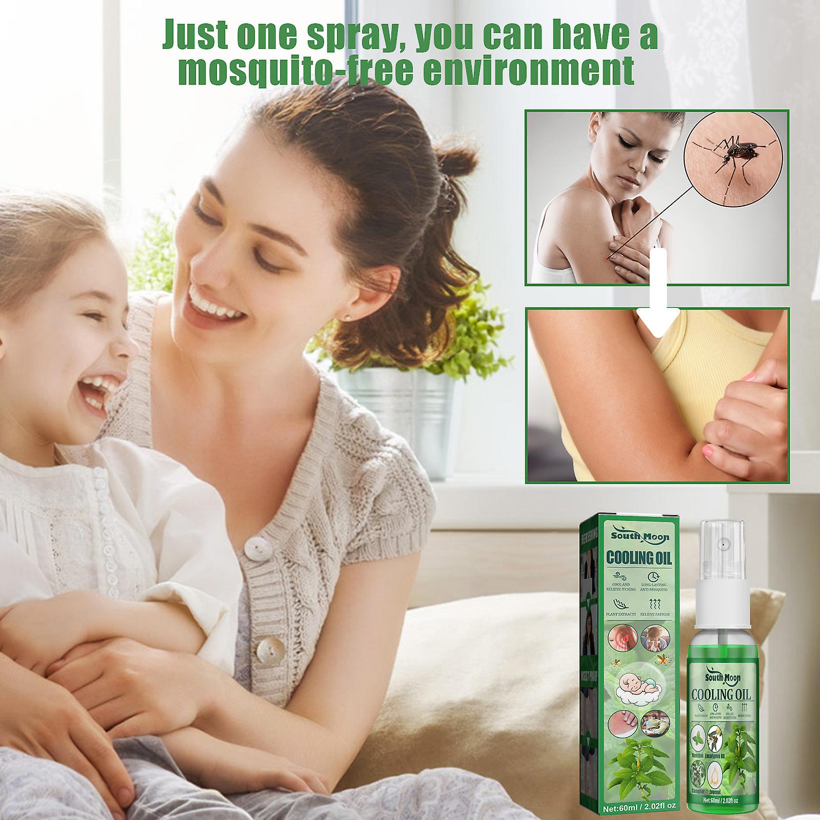 Wind Oil Essence Mosquito Repellent Spray Summer Anti-bite Repellent Mosquito Anti-itch Portable Refreshing Spray