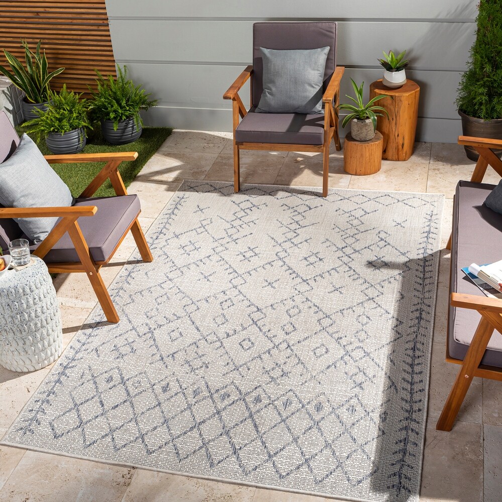 Artistic Weavers Despina Indoor/ Outdoor Bohemian Trellis Area Rug