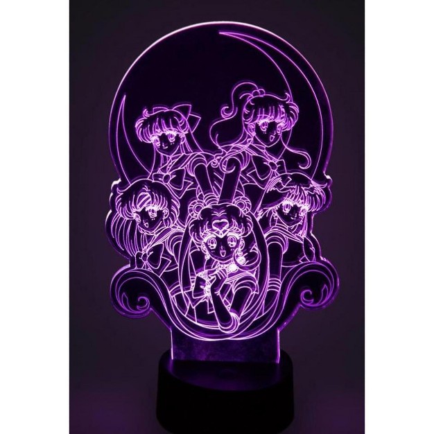 Just Funky Sailor Moon Acrylic Lamp Led Lamp