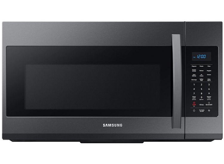  1.9 Cu. Ft. Fingerprint Resistant Black Stainless Steel Over-The-Range Microwave With Sensor Cooking