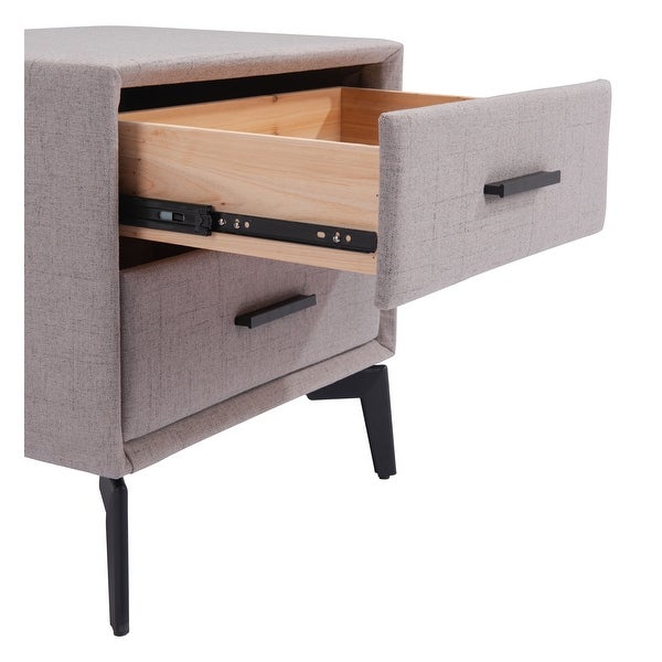 Halle Side Table Gray