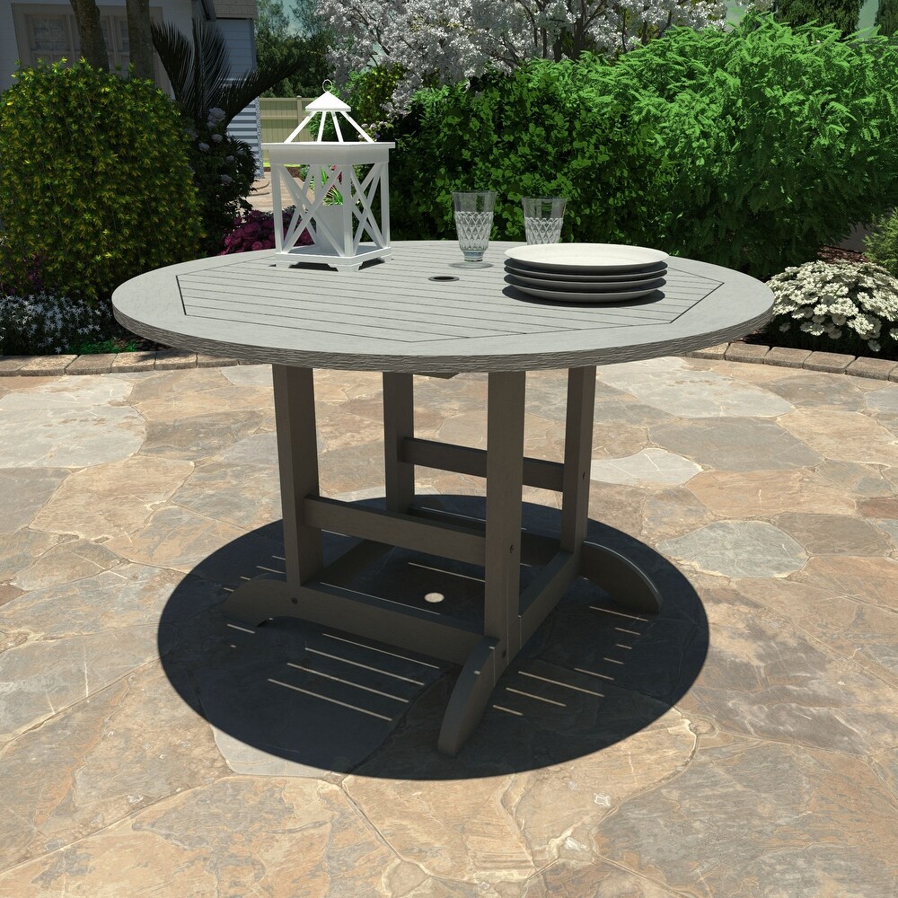 Weatherly 5 piece Outdoor Dining Set   48\