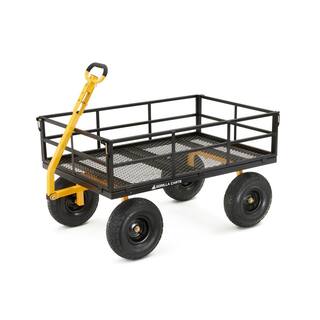 GORILLA CARTS 1400 lb. Super Heavy Duty Steel Utility Cart GOR1400-COM