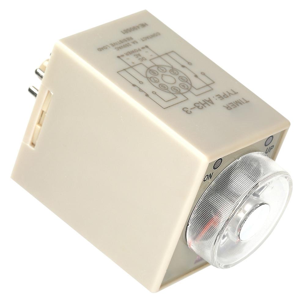 220VAC 30Minutes Power On Delay Timer Time Relay AH3-3(30M)