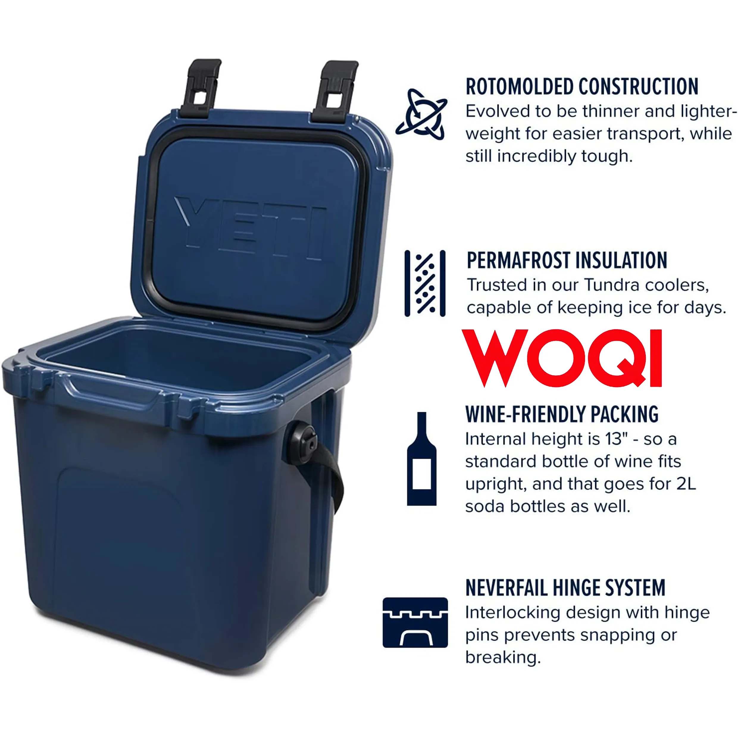 WOQI leak proof outdoor cooler insulation box