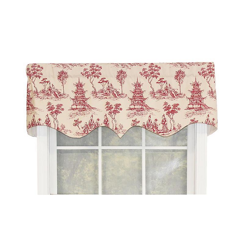 RLF Home Naomi Regal Valance Rod Pocket