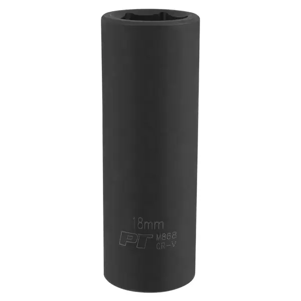 Performance Tool 1/2 Drive 18mm DW Impact Socket