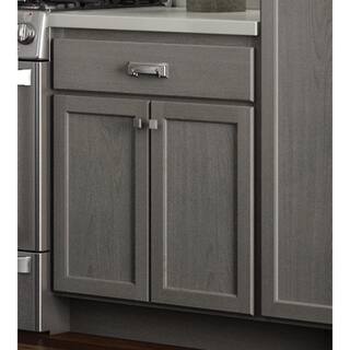 Hampton Bay Hampton 30 in. W x 24 in. D x 34.5 in. H Assembled Base Kitchen Cabinet in Unfinished KB30-UF