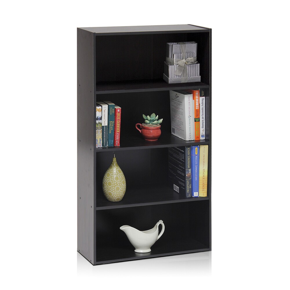 Porch   Den Avers Espresso MDF Open Shelf