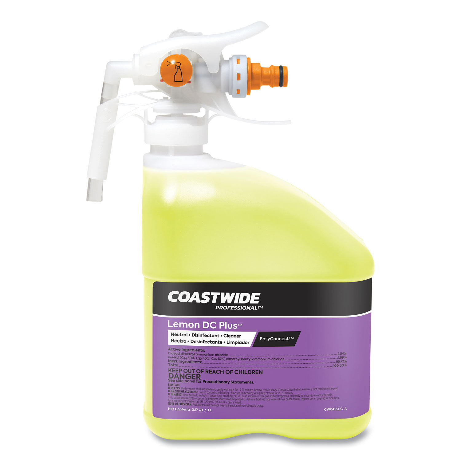 DC Plus Neutral Disinfectant-Cleaner Concentrate for EasyConnect Systems by Coastwide Professionalandtrade; CWZ24381054