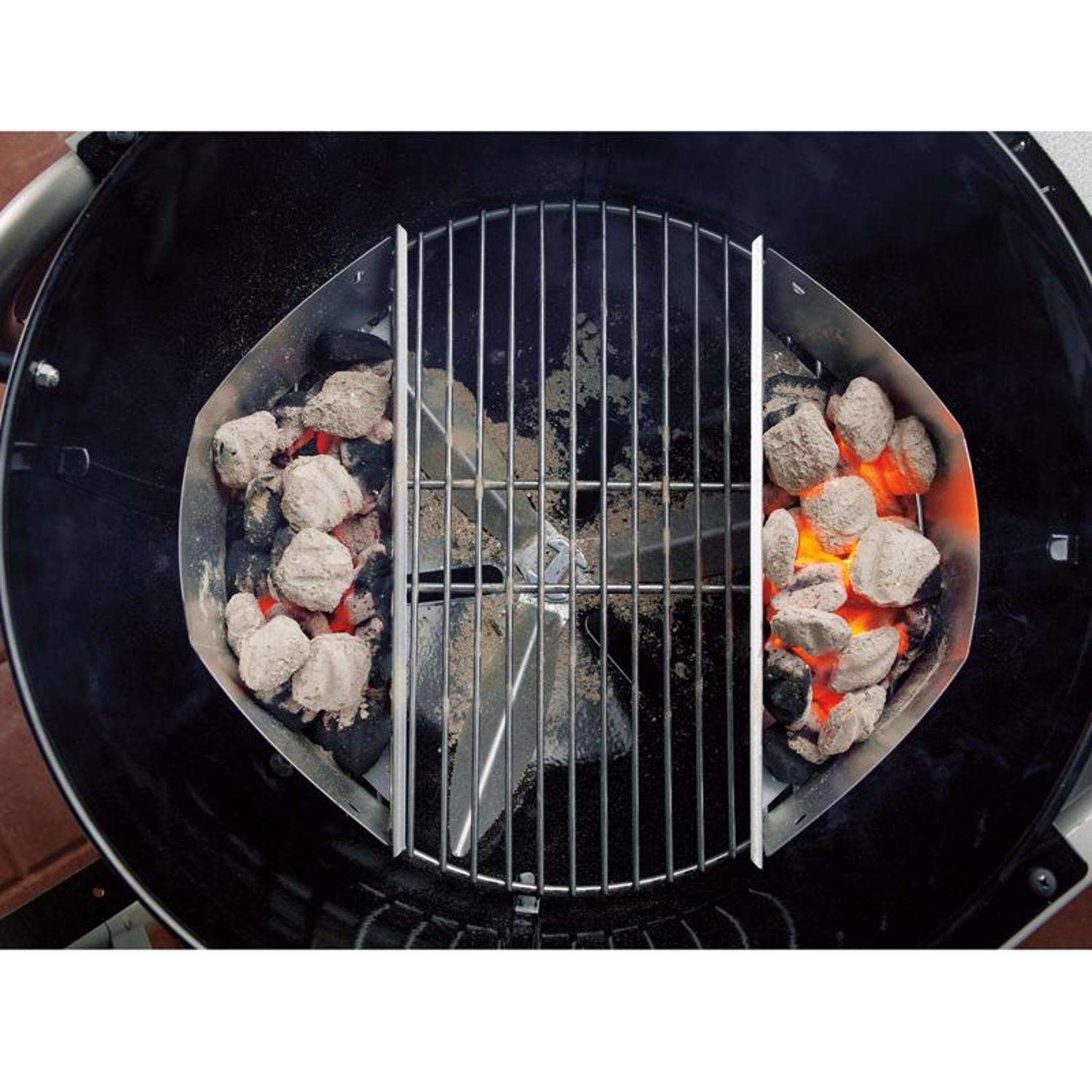 Weber Aluminum/Steel Briquette Holder 14.2 in. L X 3.6 in. W For Weber