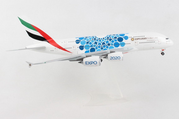 Herpa Emirates A380 1/200 Expo 2020 Dubai Mobility...