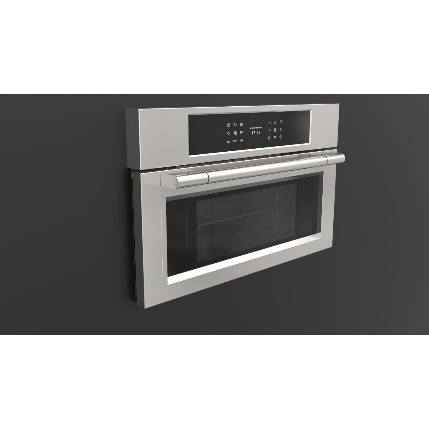 Fulgor Milano 30-inch, 1.5 cu.ft. Built-in Single Wall Oven with Steam Cooking F6PSCO30S1