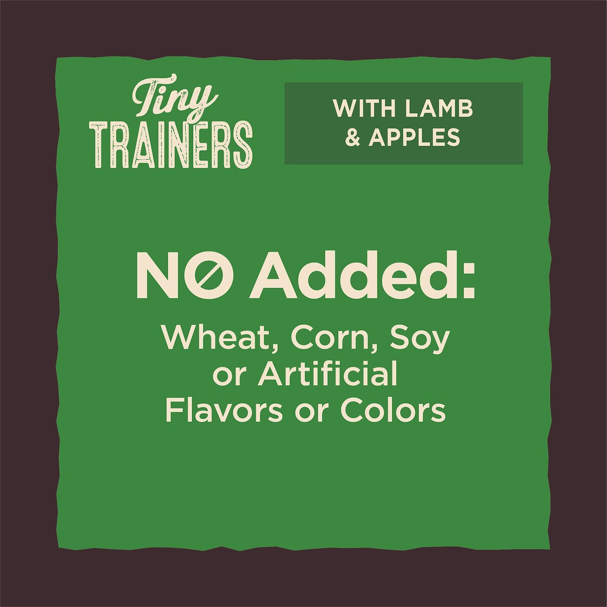 Wellness CORE Tiny Trainers Tender Lamb and Apples Dog Treats， 6-oz bag