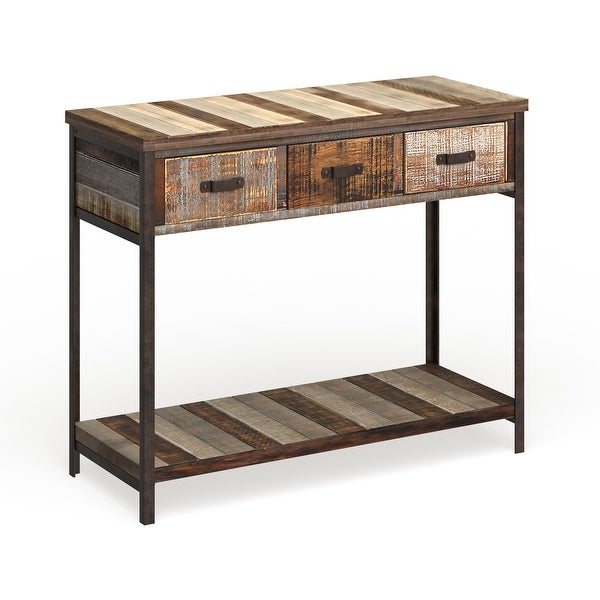 Carbon Loft Scott Wood Console Table