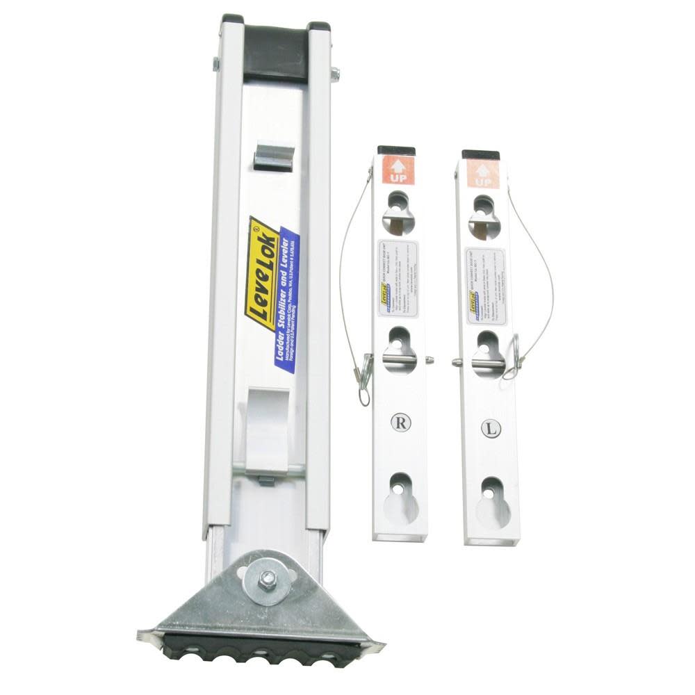 Levelok? Ladder Leveler with Base Units ;