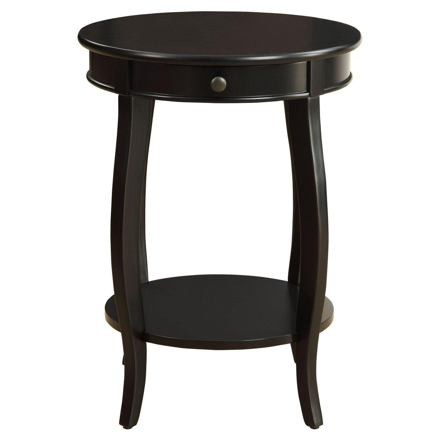 ACME Alysa Traditional Wooden End Table Black 18 W  Crowdfused