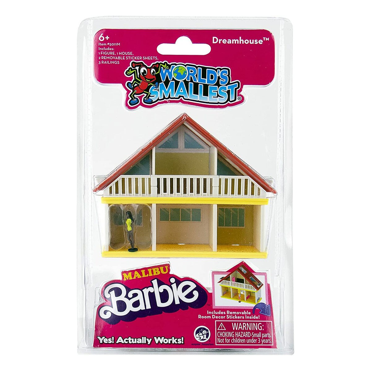 World's Smallest ASSORTED Barbie Malibu Dream House