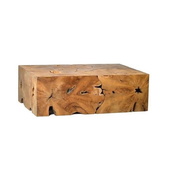 Posh Pollen Palmdale Teak Coffee Table - Natural