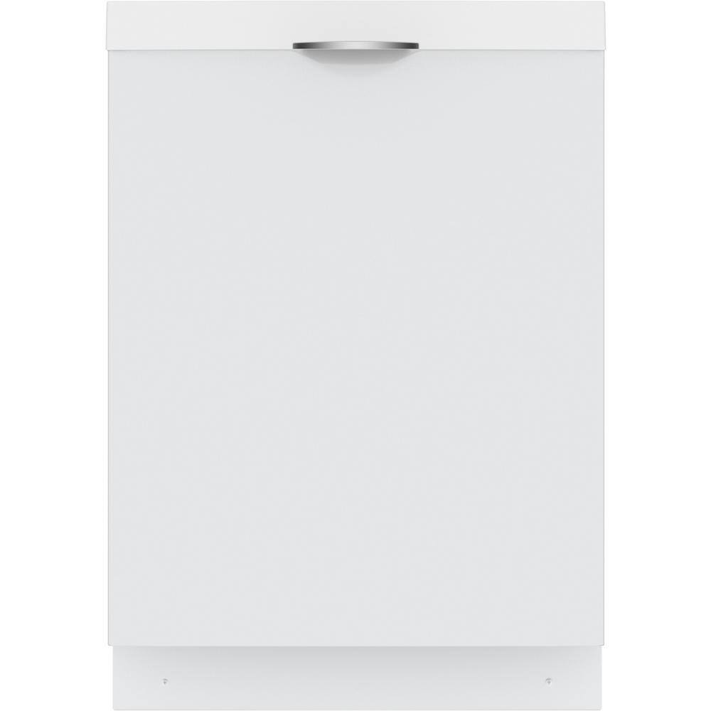 Bosch 300 Series 24 in. White Top Control Tall Tub Dishwasher with Stainless Steel Tub and 3rd Rack SHS53CD2N