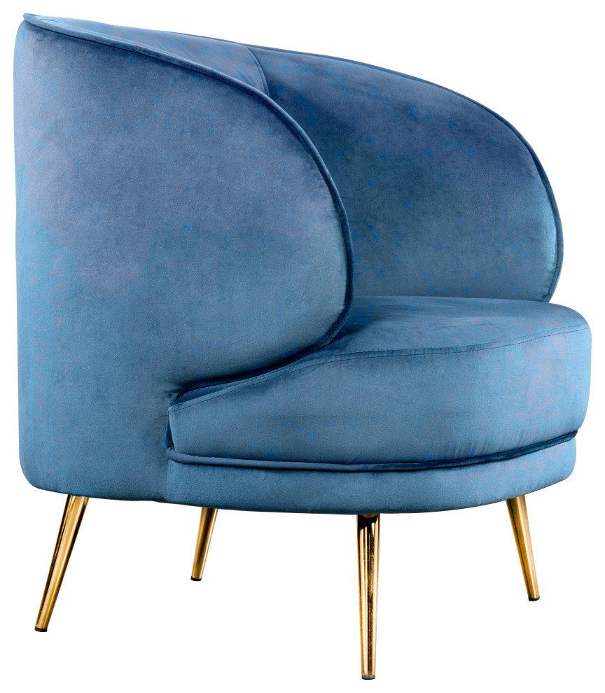 Carrie Accent Chair   Midcentury   Armchairs And Accent Chairs   by Statements by J  Houzz