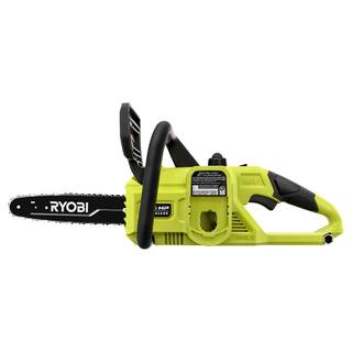 RYOBI ONE+ HP 18V Brushless 10 in. Chainsaw with ONE+ 18V 2.0 Ah Compact Battery and Charger P2502BTL-PSK005