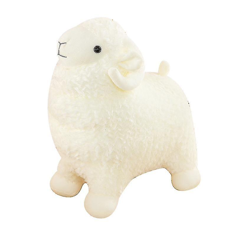 Small Sheep Plush Toy Alpaca Doll Cute Cartoon Simulation Goat Sleeping Pillow Girl Children's Gifts