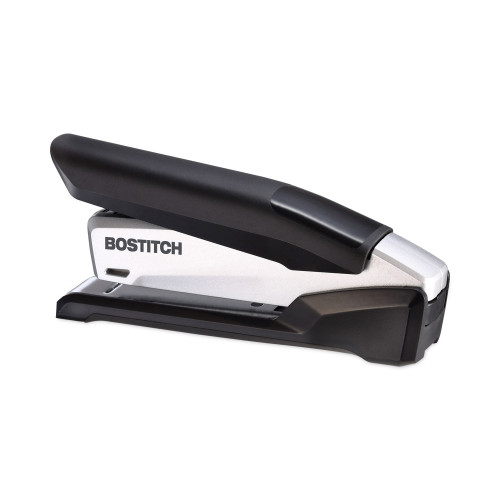 Bostitch InPower Spring-Powered Premium Desktop Stapler， 28-Sheet Capacity， Black/Silver (1110)