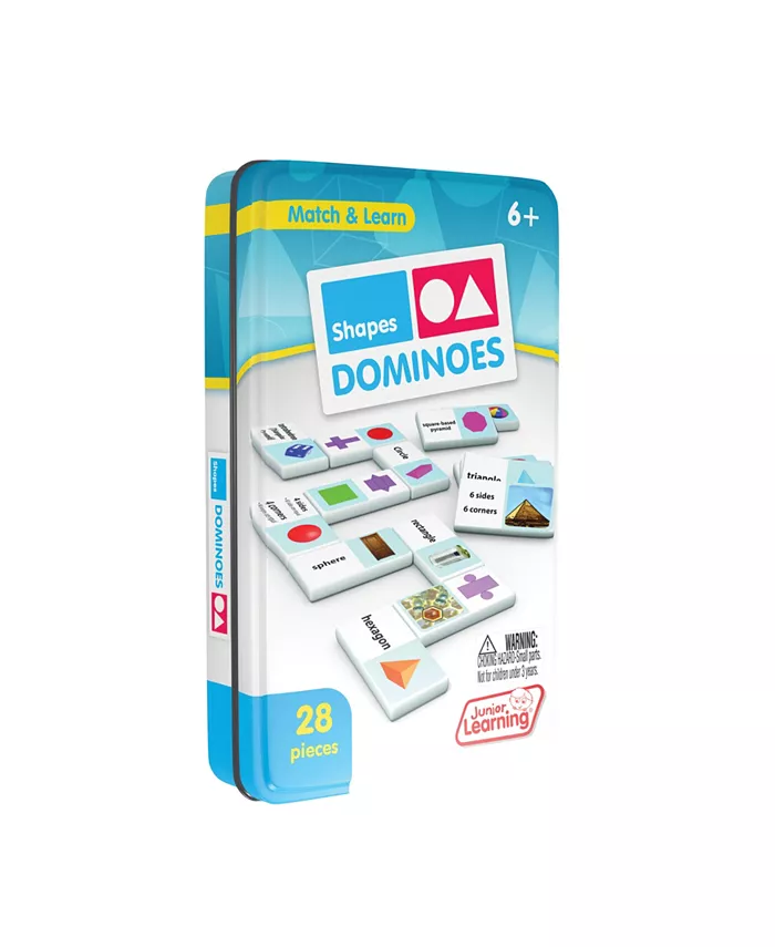 Junior Learning Shape Dominoes Match and Learn Educational Learning Game