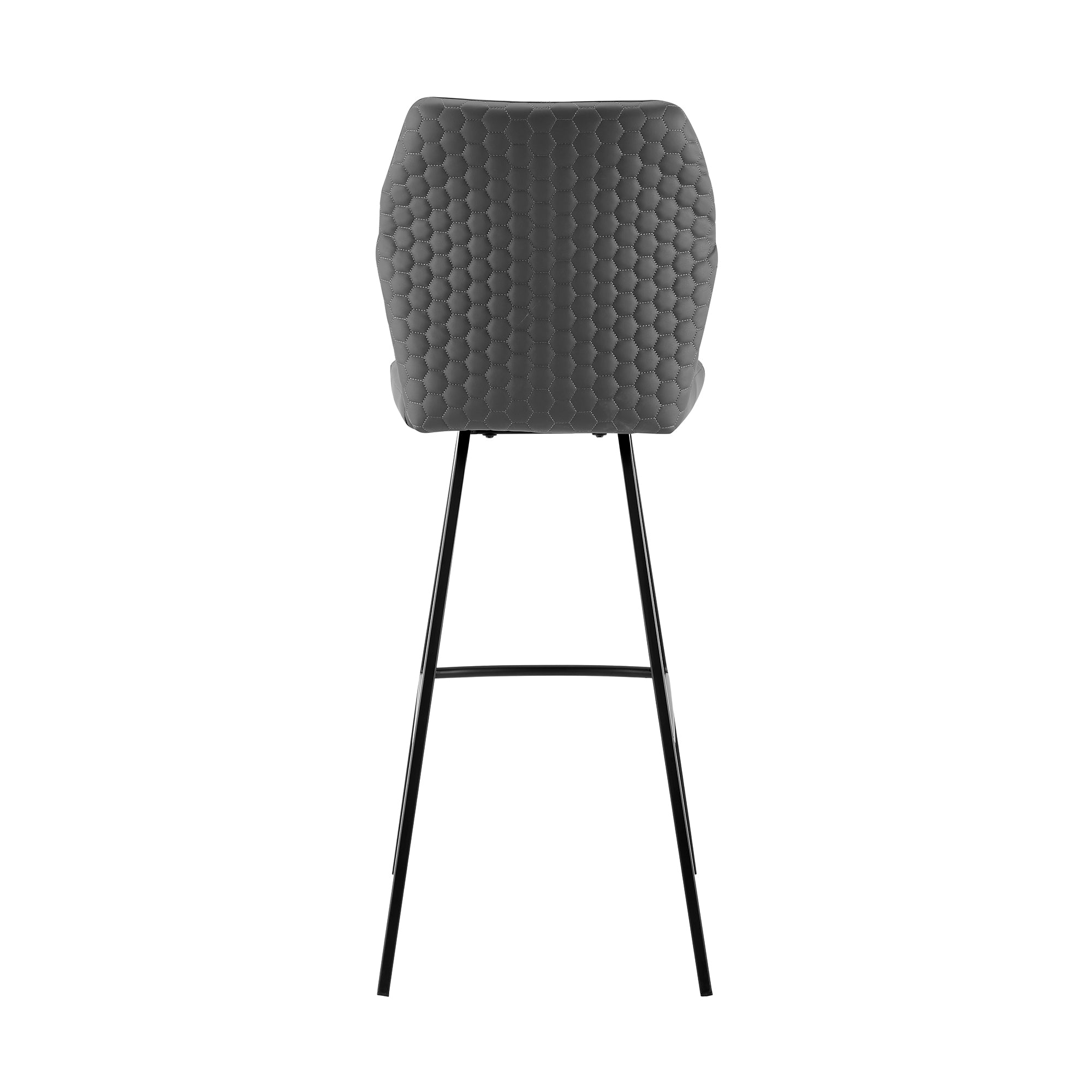 Armen Living Tandy Bar Stool， Gray