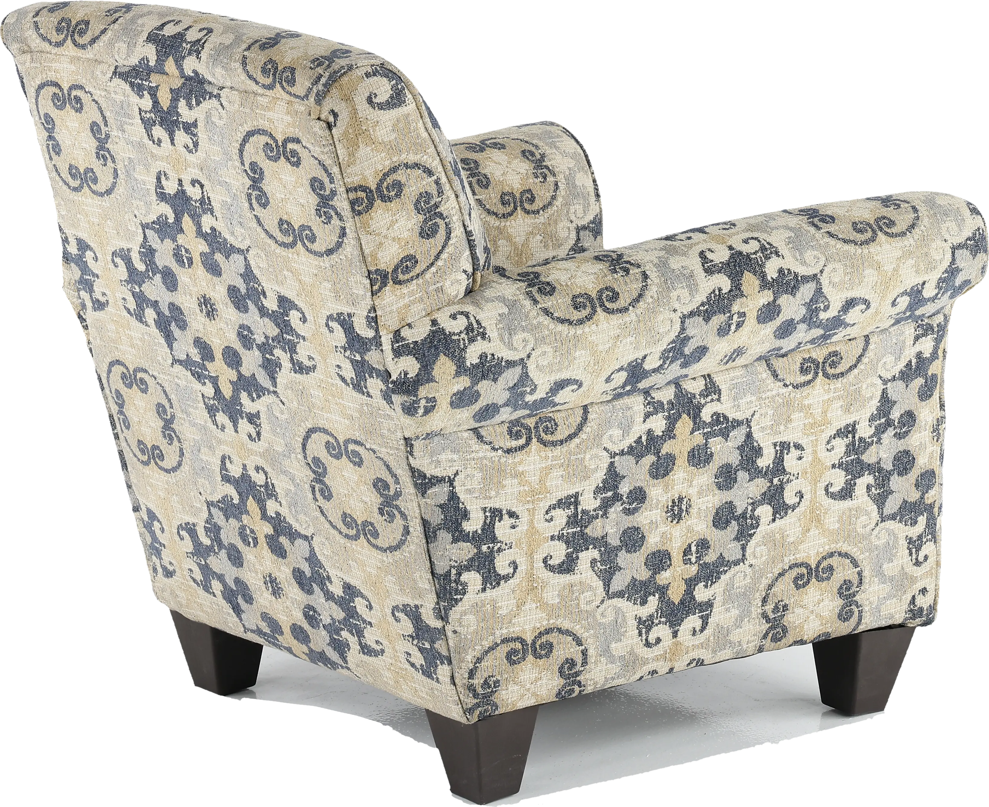 Heather Taupe and Gray Accent Chair