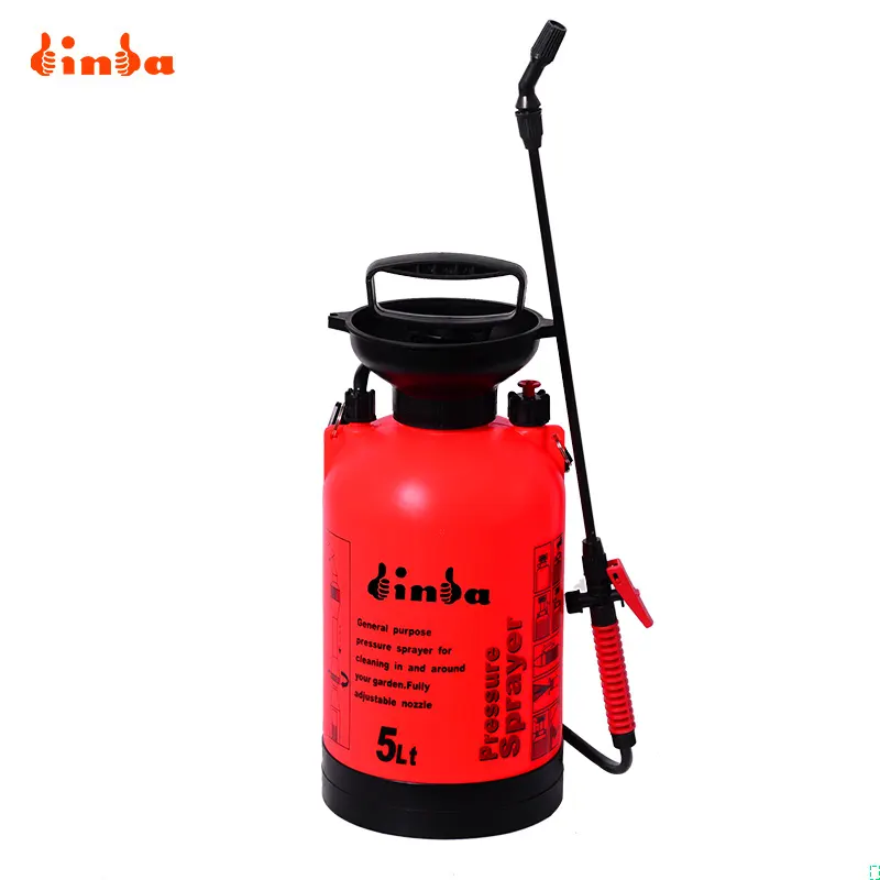 High Quality 5L Trigger Pressure Hand Pump Sprayer for Garden Using