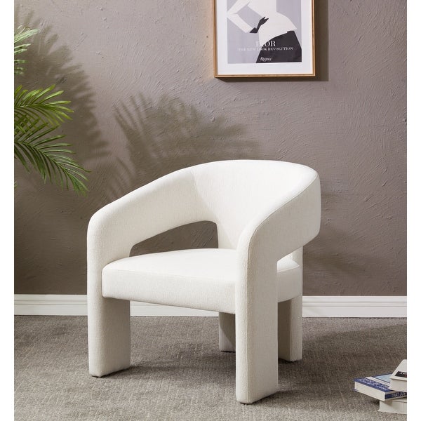 SAFAVIEH Couture Roseanna Modern Accent Chair - 28.5 IN W x 27.2 IN D x 30.7 IN H