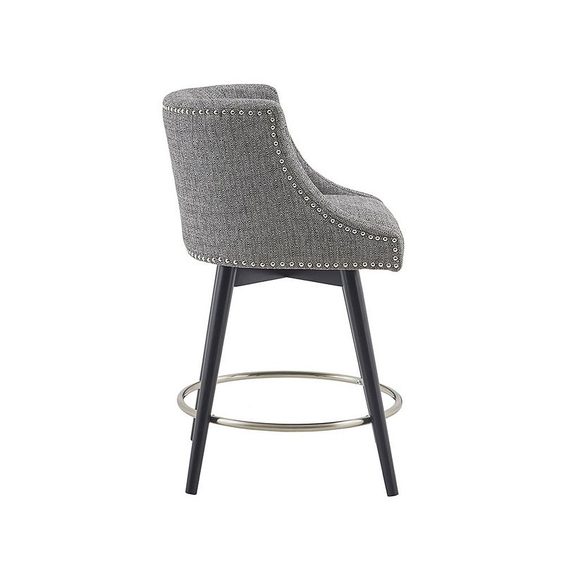 Madison Park Quarry Swivel Counter Stool