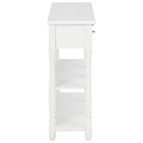 vidaXL Console Table White 47.2