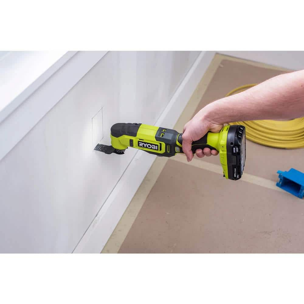 RYOBI ONE+ 18V 10-Tool Combo Kit with (1) 1.5 Ah Battery and (2) 4.0 Ah Batteries and Charger PCL2001K3N