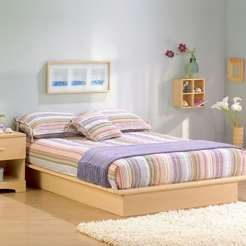 South Shore Step One Queen Platform Bed