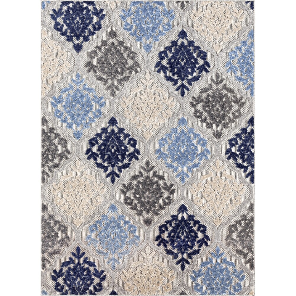 Origin Coastal Medallion Indoor/Outdoor Area Rug