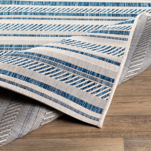 Eagean Indoor/Outdoor Navy Rug