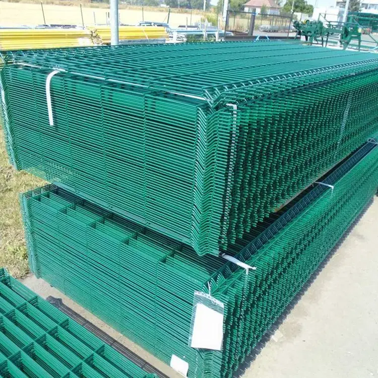 Manufacturer Supply Powder Coated Welded Metal Fence 3D Panel Fence Easily Assembled Fence