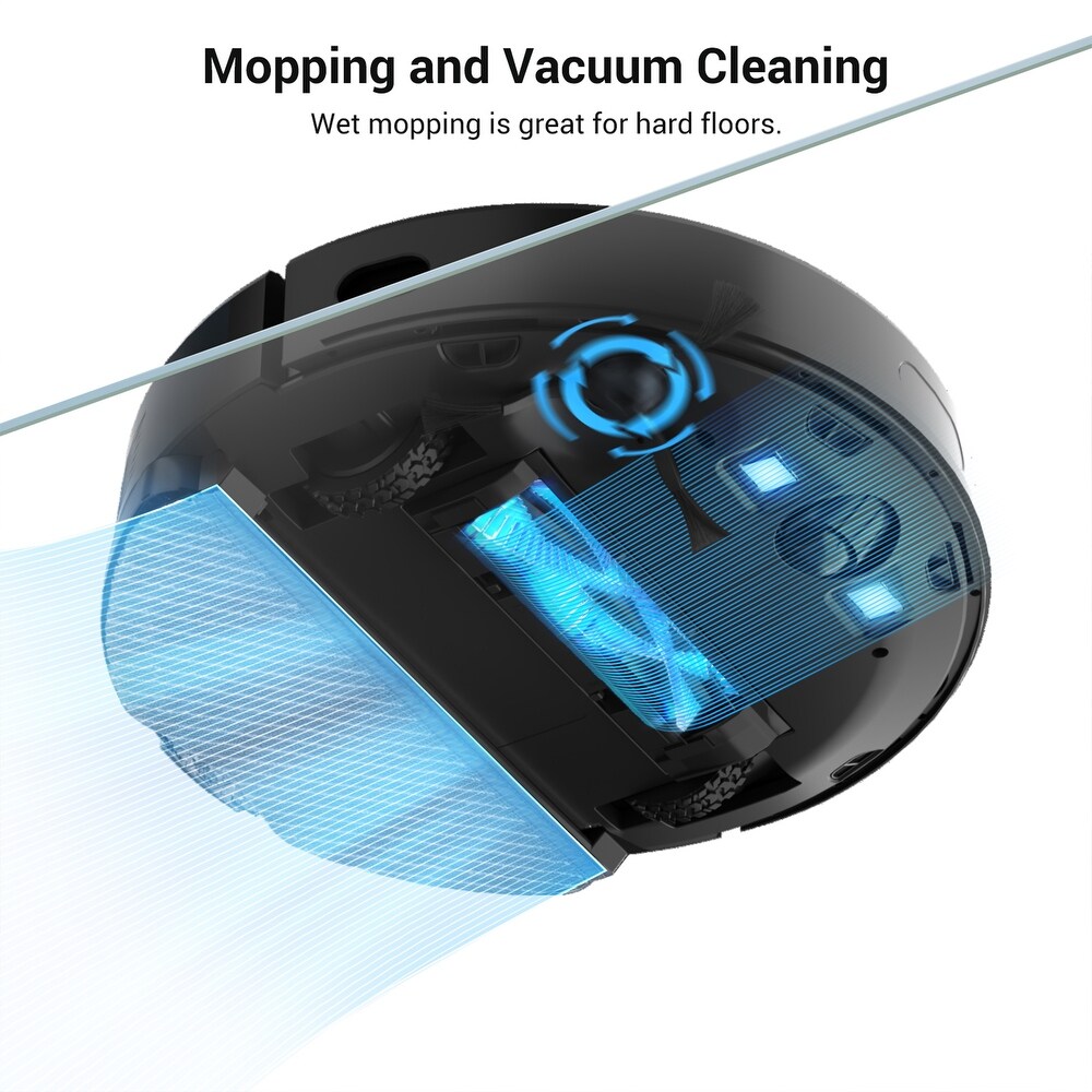 Viomi Smart Robot Vacuum V3 Max Duster Vacuum and Mop for Multi Floors  Black   10