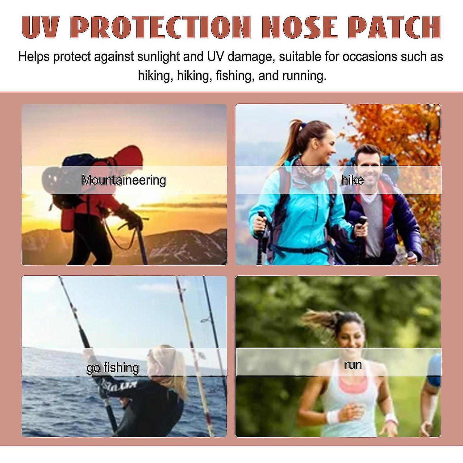 Sunscreen Nose Stickers Summer Outdoor Breathable Comfortable Refreshing Anti-ultraviolet Protection