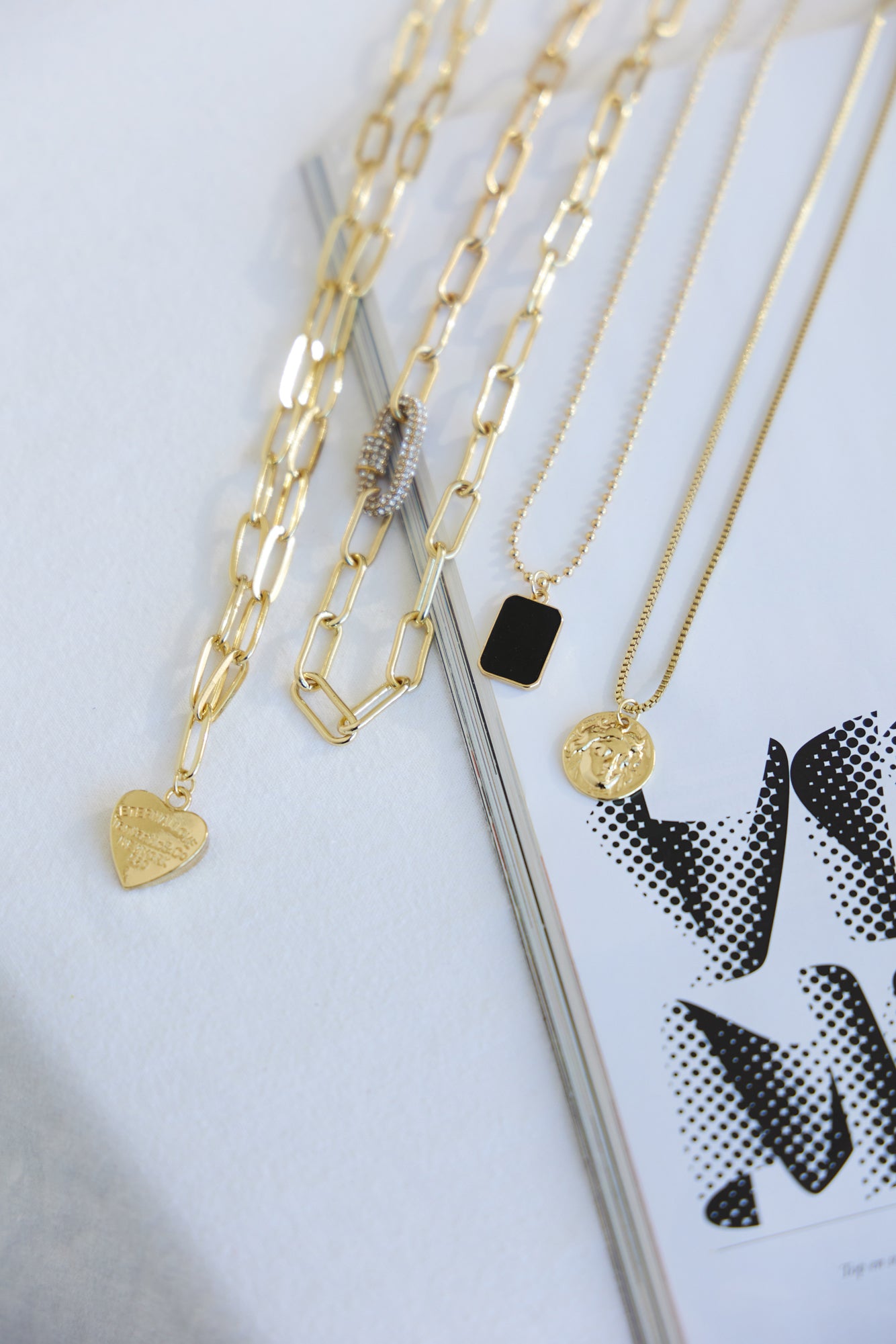 The NY Edit Necklace Gold