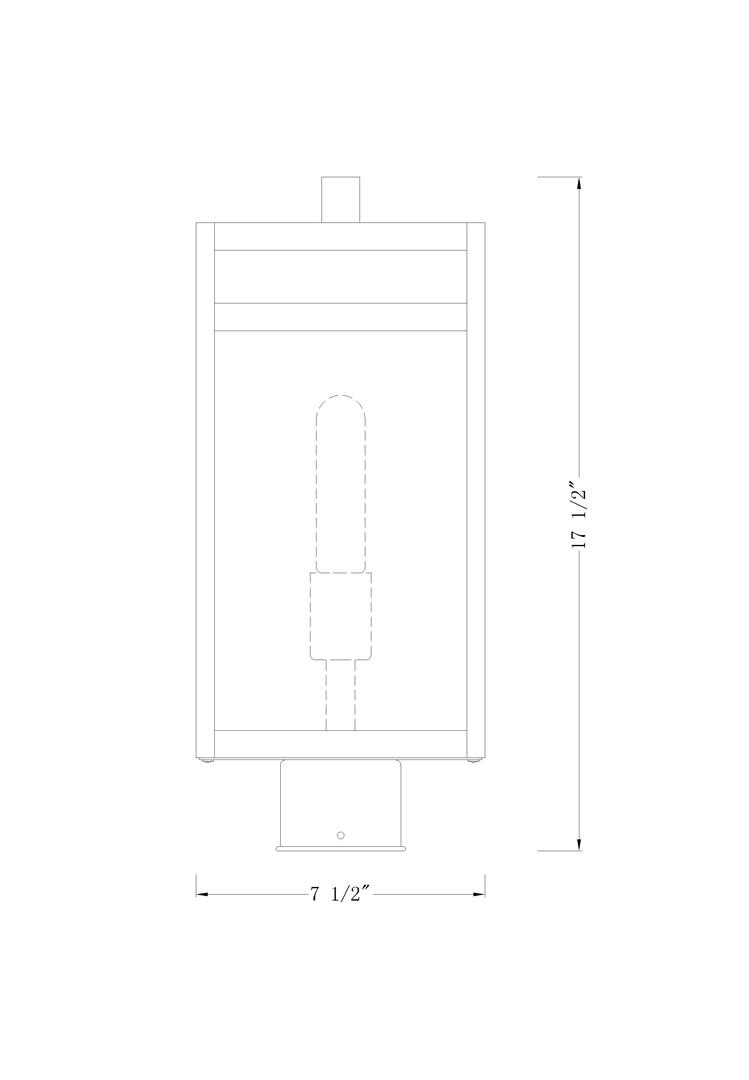 Z-Lite 596PHMRBK